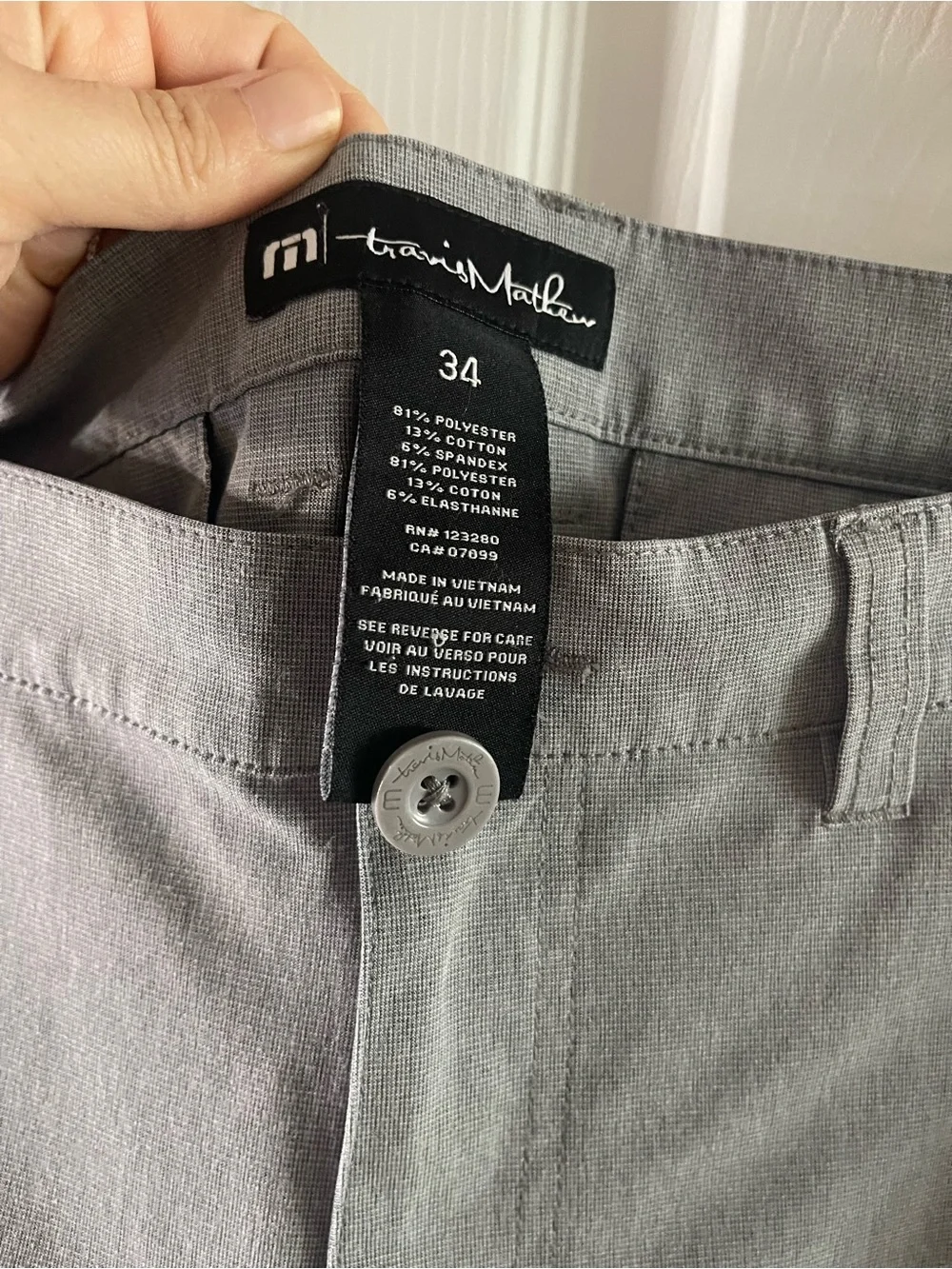 NWOT Travis Matthew Pier Pleasure Golf Shorts Size 34
